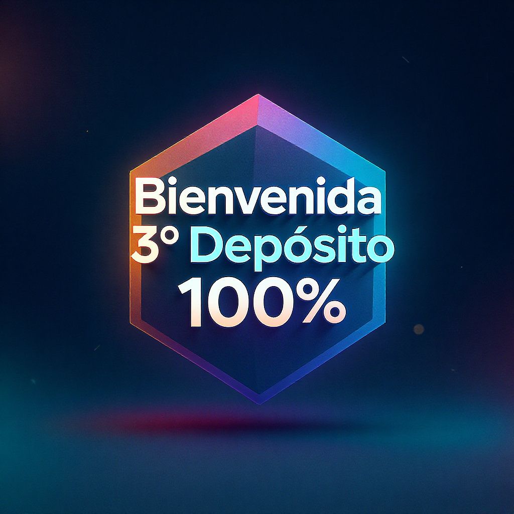 Bienvenida 3º Depósito 100% Bienvenida 3º Depósito 100%
